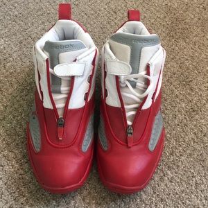 Allen Iveson Reebok Answer IV White/red, size 11